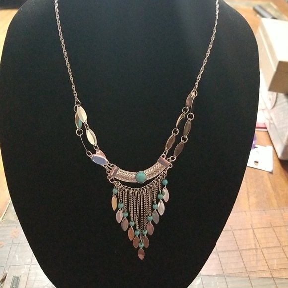 Necklaces southwestern boho style unmarked piece - Picture 2 of 10